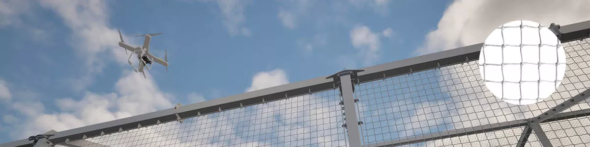 Один из видов заполнения полотна: СВМПЭ сетка