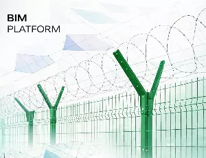 Готовые проекты ограждений доступны для скачивания в dwg и rvt форматах