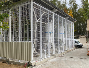 Сетчатые ограждения для отдельных зон промышленных объектов