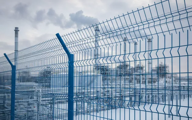 3Д ограждения для защиты объектов ТЭК