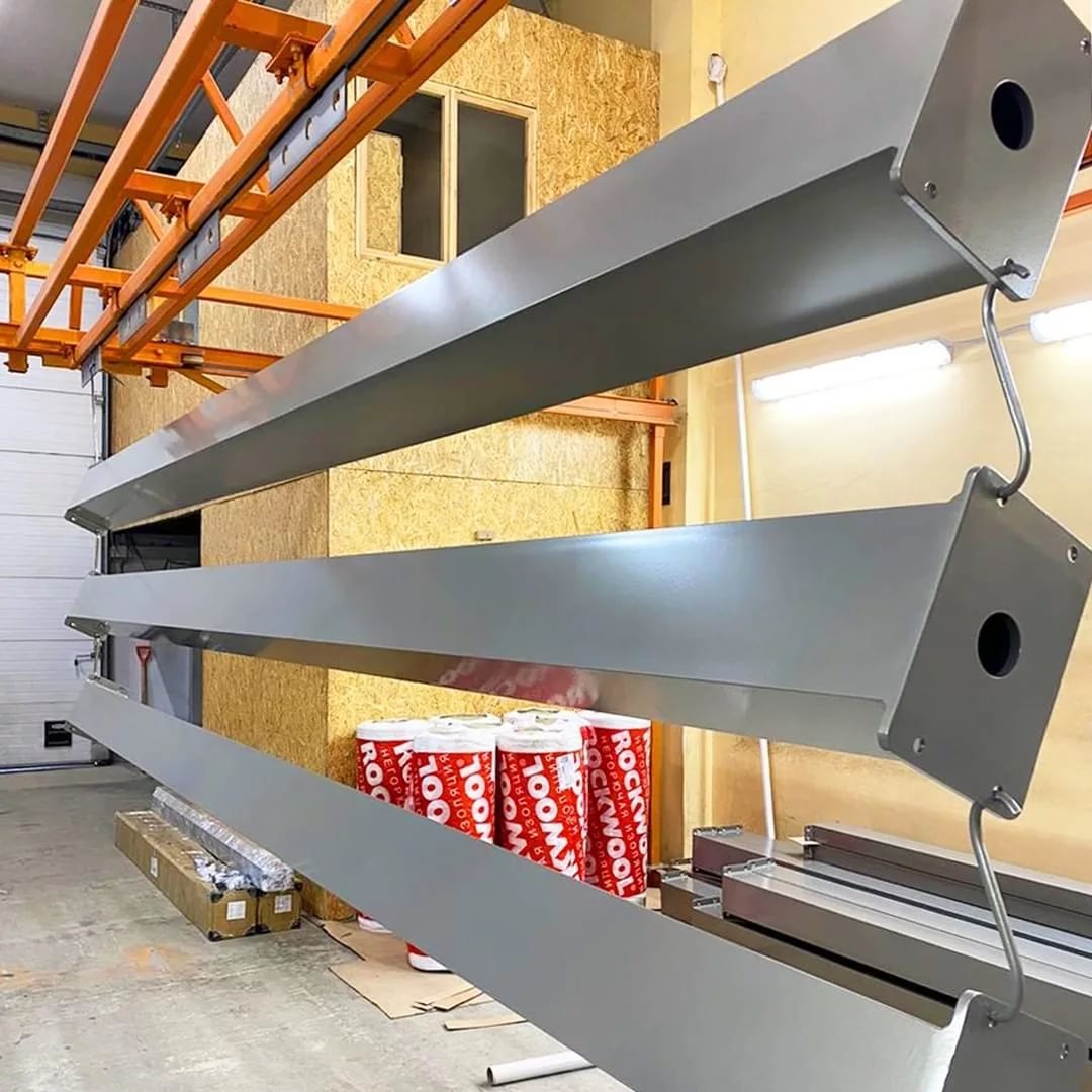 Запущен новый участок порошковой покраски длинномерных изделий.