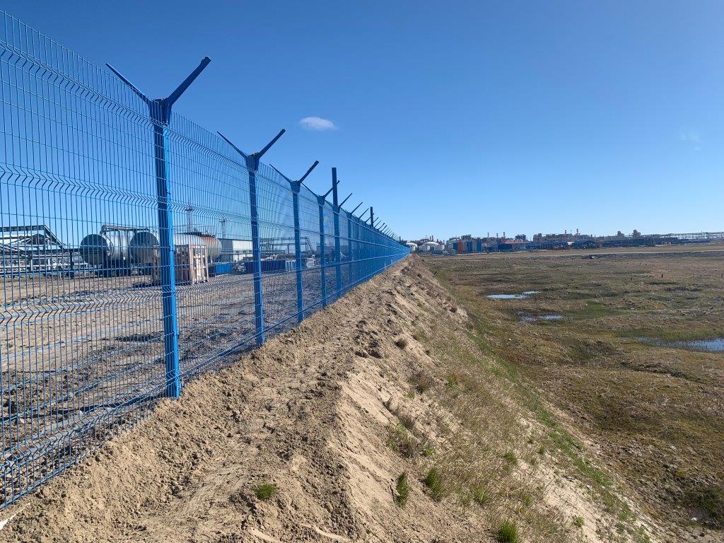 Реализован уникальный проект ограждений на Ямале