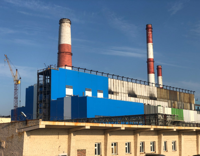 При монтаже систем ограждений FENSYS на Норильской ТЭЦ-2 были применены П-образные хомуты