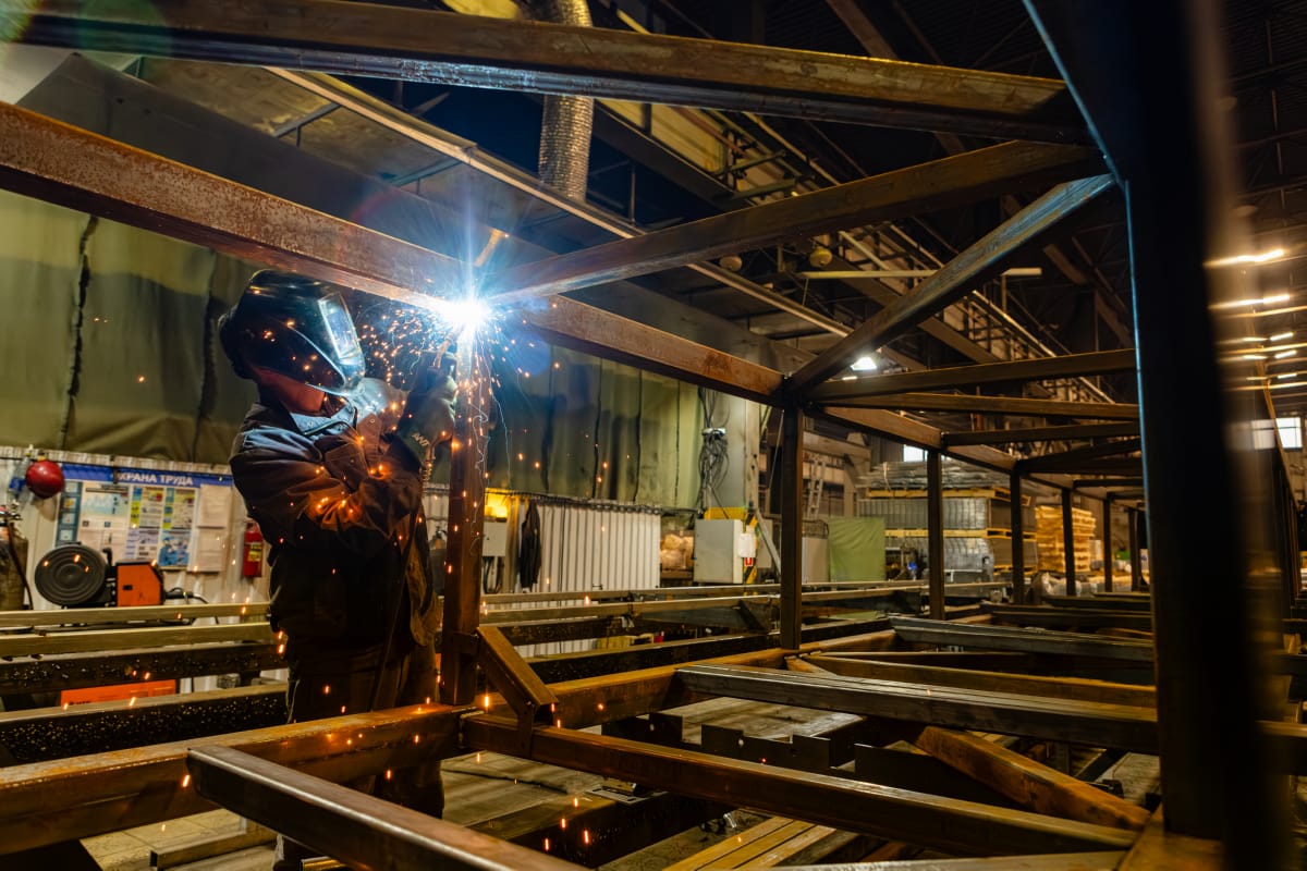 Этапы производства укрытий от БПЛА