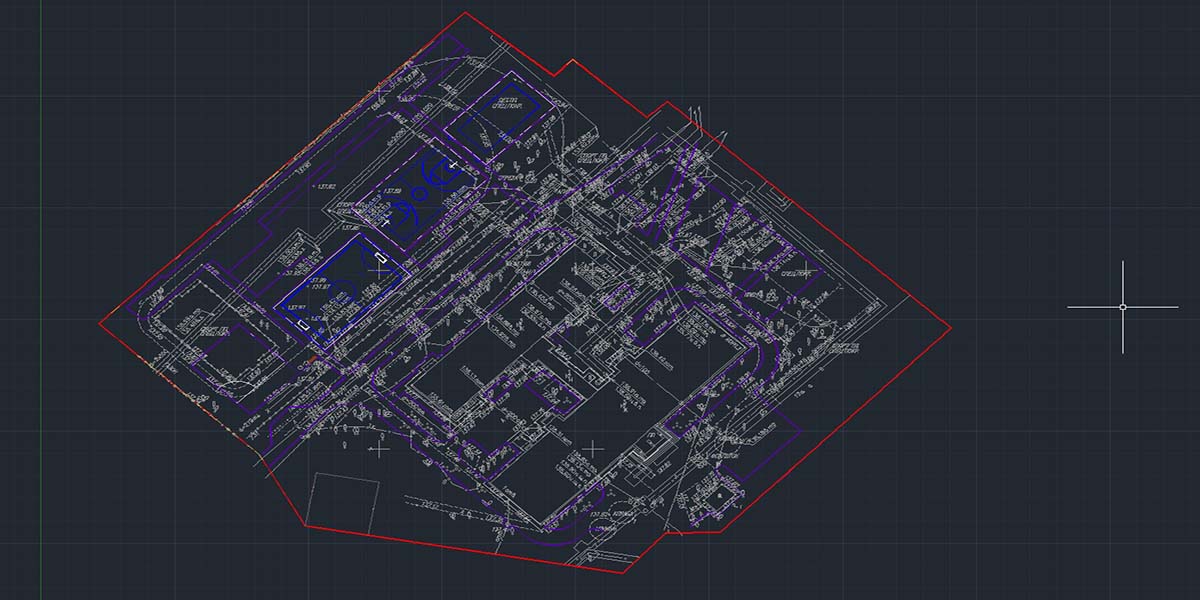 DWG проект 3Д забора для школы